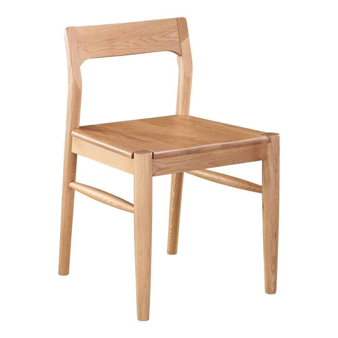 Owing Dining Chair Oak - Set Of Two - SwayLiving