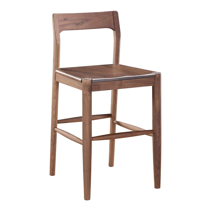 Owing Counter Stool Walnut - SwayLiving