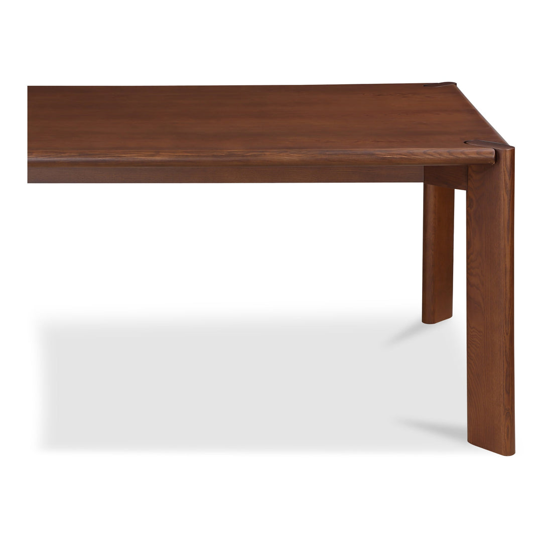 SwayLiving - Daifuku Dining Table Large Walnut Stained Ash - BC-1132-20 | SwayLiving