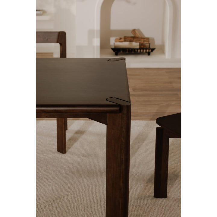 SwayLiving - Daifuku Dining Table Large Walnut Stained Ash - BC-1132-20 | SwayLiving