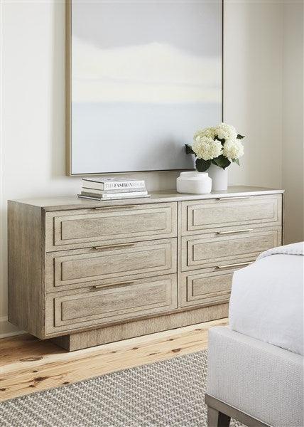 SwayLiving Bowers 6-Drawer Dresser SIDEBOARDS + CREDENZAS