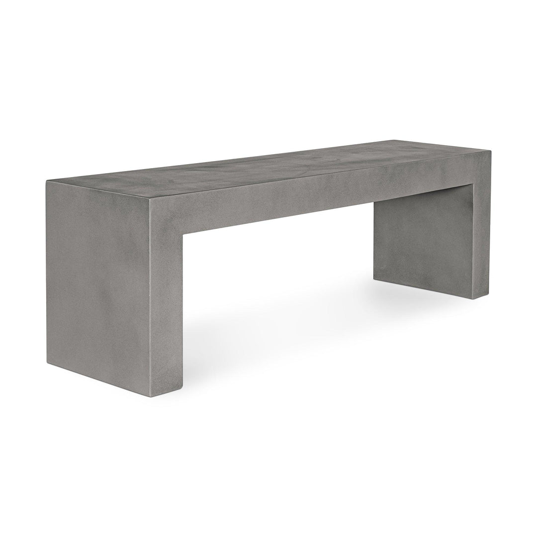 Lazarus Outdoor Bench Grey - SwayLiving