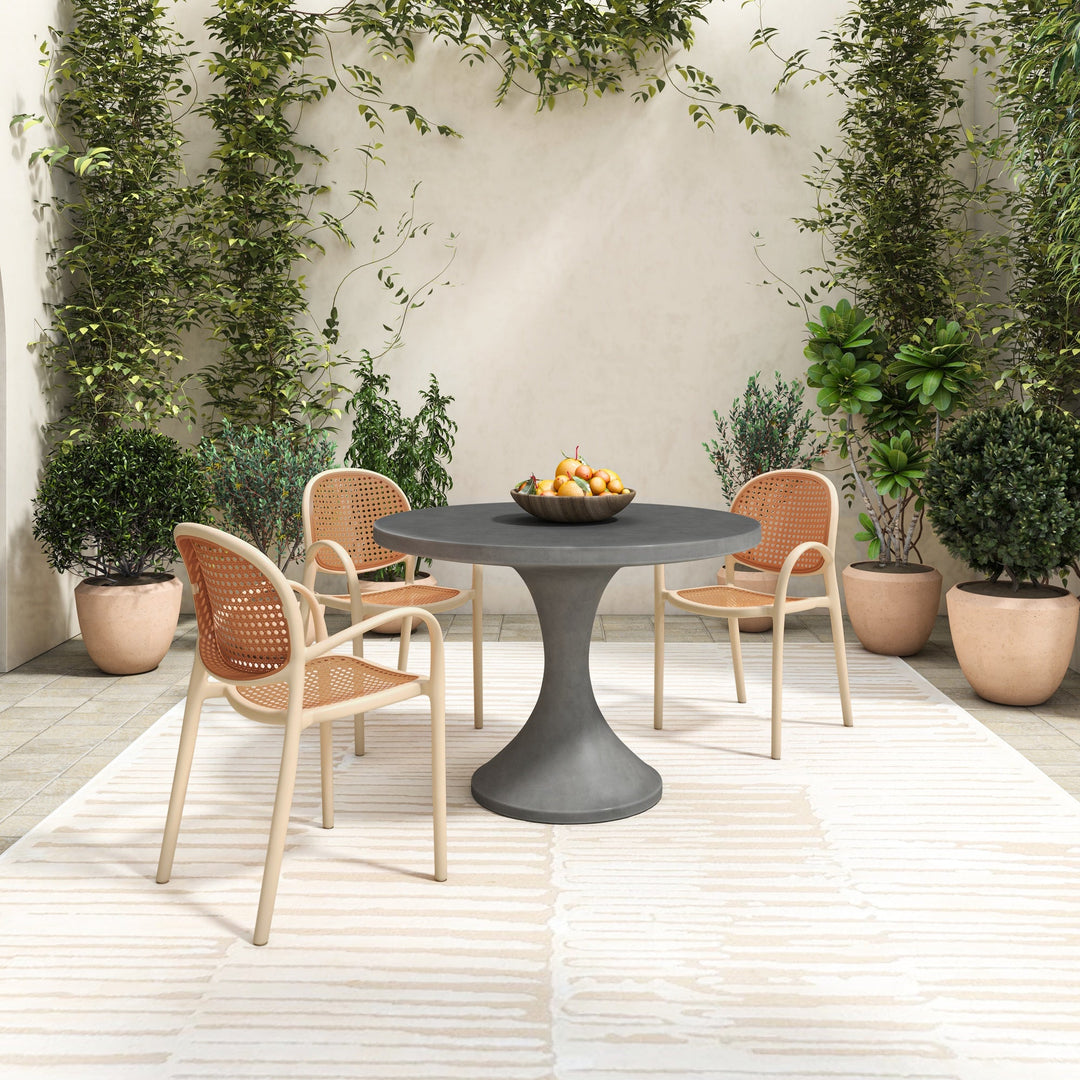 SwayLiving - Isadora Outdoor Dining Table - BQ-1008-25-0 | SwayLiving