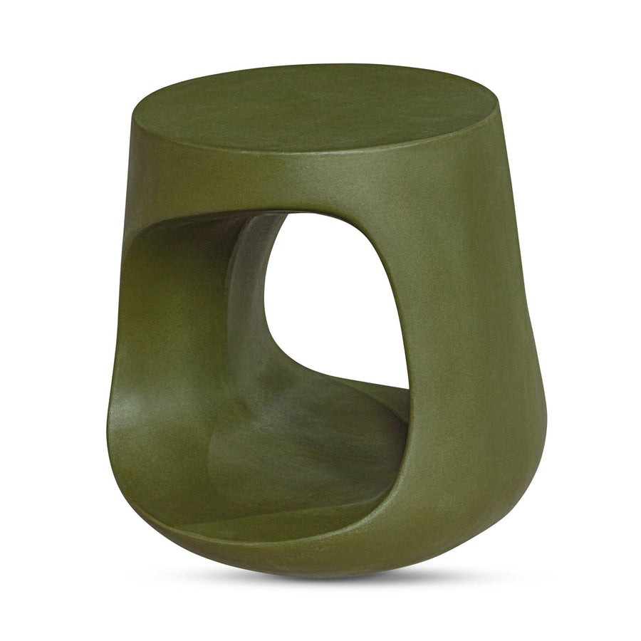 Rothko Outdoor Stool Green - SwayLiving