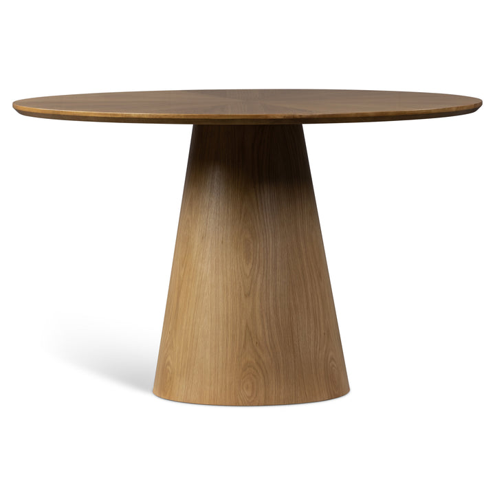 Mona Round Wood Top Dining Table — silo_1