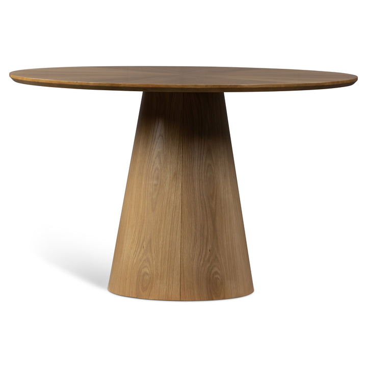 Mona Round Wood Top Dining Table — silo_2