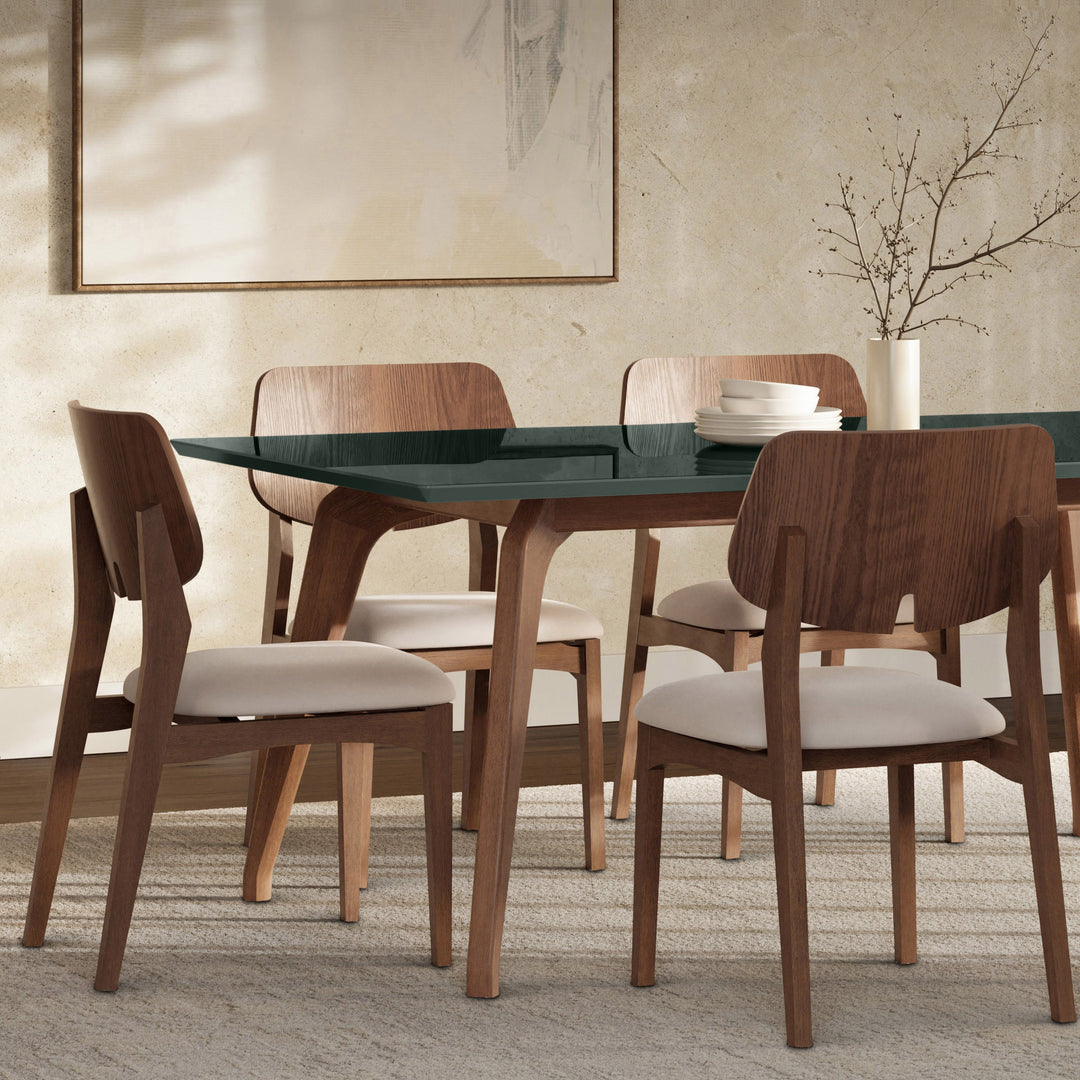 Giane Glass Top Dining Table — life_2