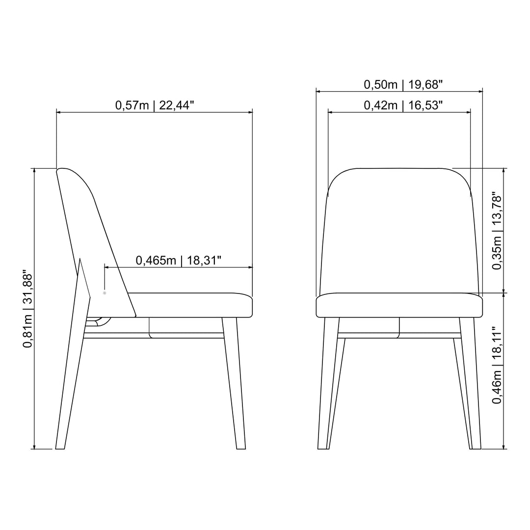 Tonia Dining Chair — line