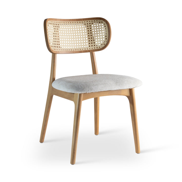 Claudia Cane Dining Chair - Damasco · Harvest Natural · Natural Cane
