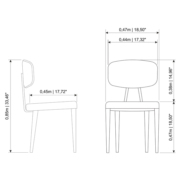 Nice Dining Chair — line