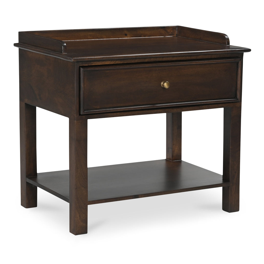 SwayLiving - Maeve Nightstand Dark Brown - BV-1034-20 | SwayLiving