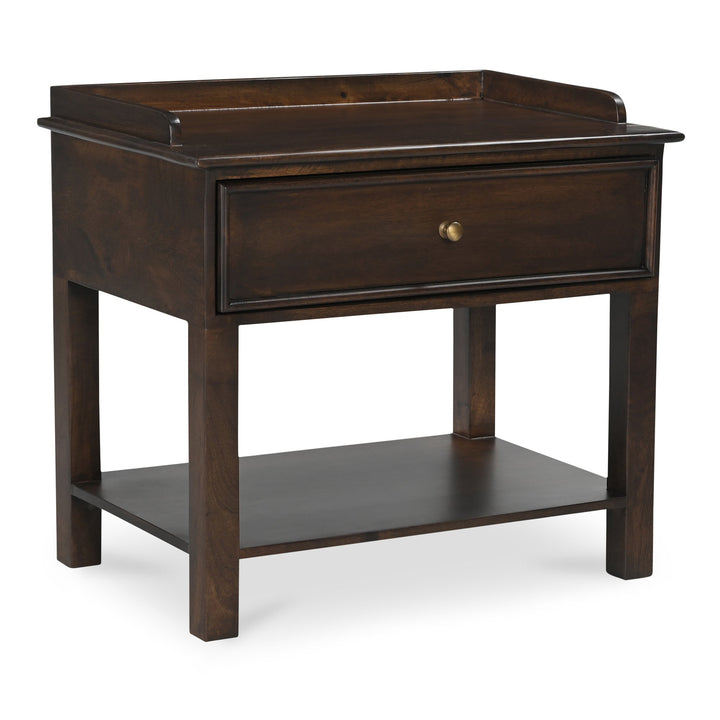 SwayLiving - Maeve Nightstand Dark Brown - BV-1034-20 | SwayLiving