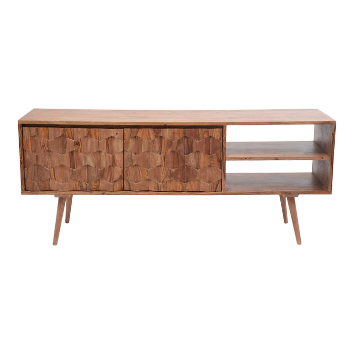 SwayLiving - O2 Tv Cabinet Brown - BZ-1020-24 | SwayLiving