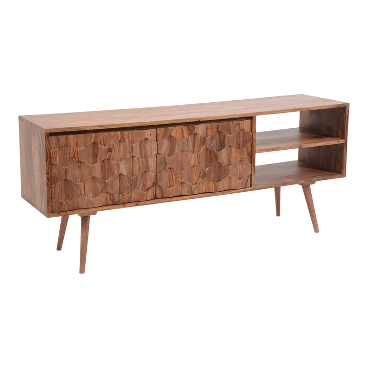 SwayLiving - O2 Tv Cabinet Brown - BZ-1020-24 | SwayLiving
