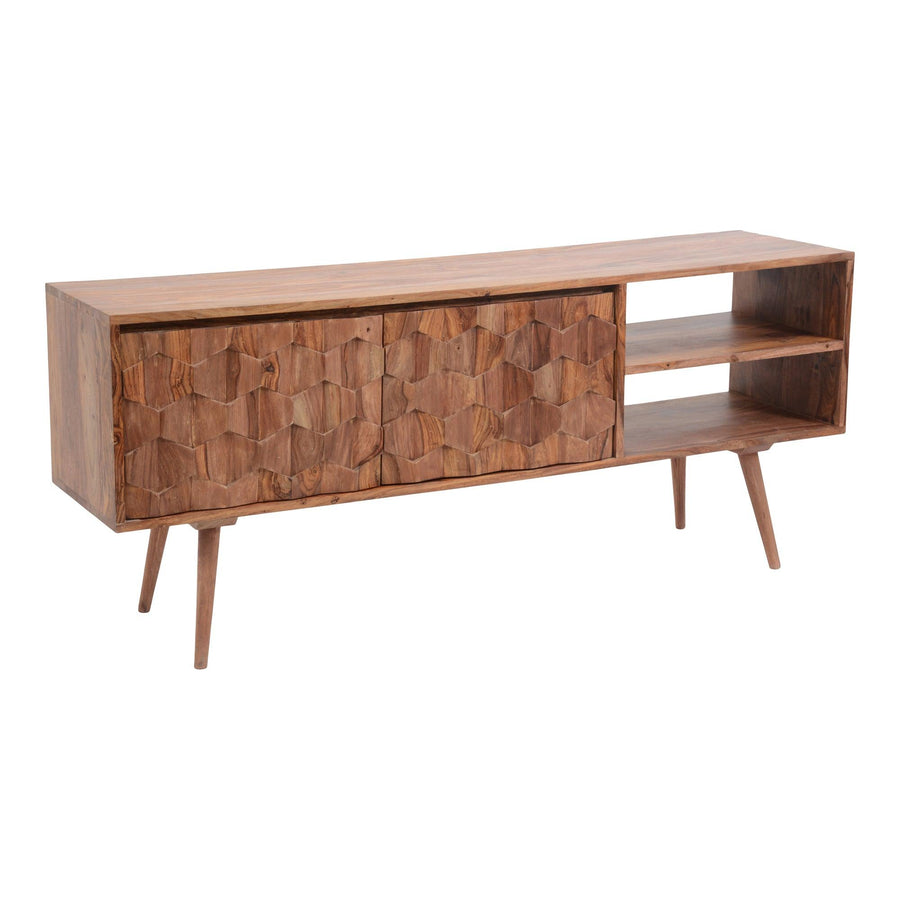 SwayLiving - O2 Tv Cabinet Brown - BZ-1020-24 | SwayLiving