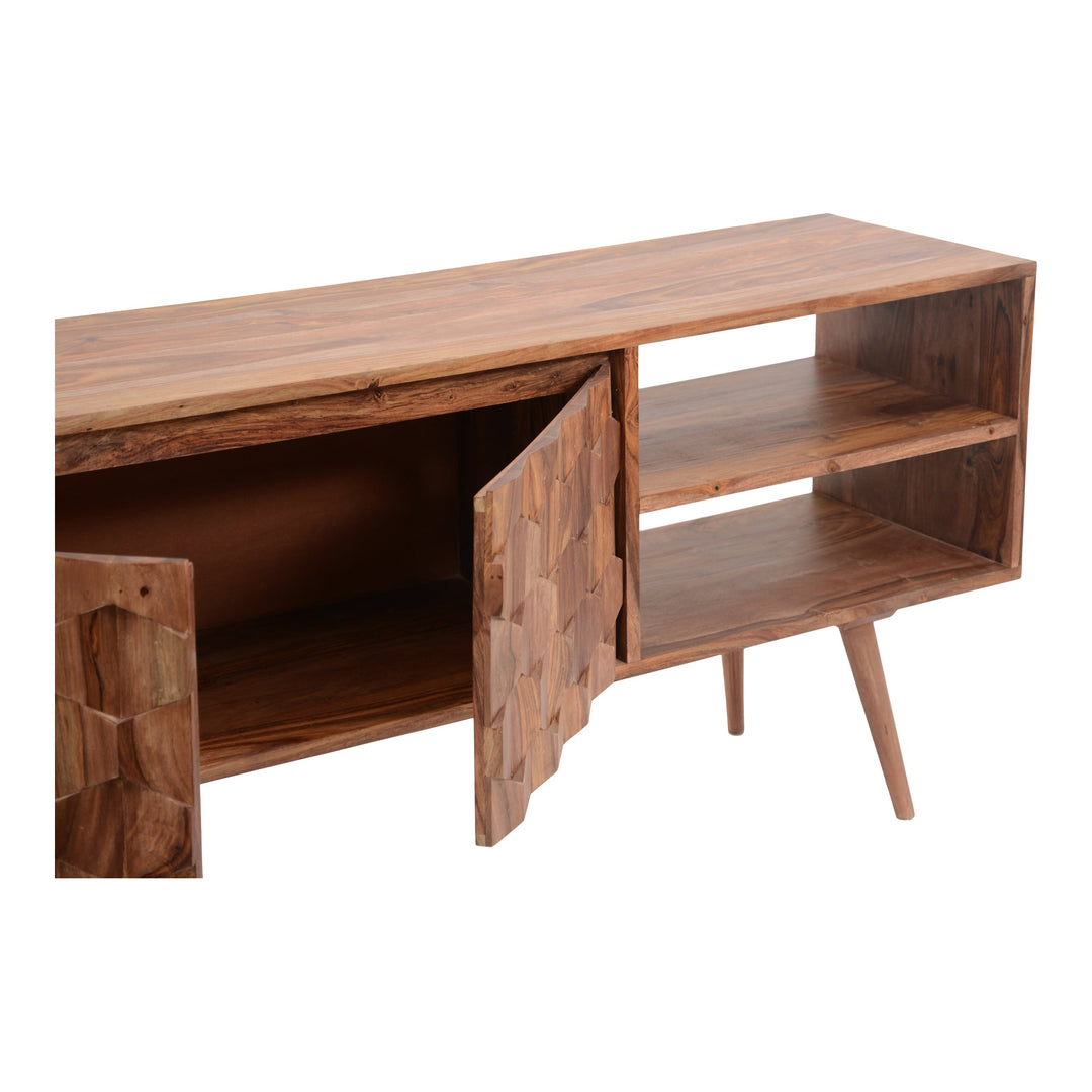 SwayLiving - O2 Tv Cabinet Brown - BZ-1020-24 | SwayLiving