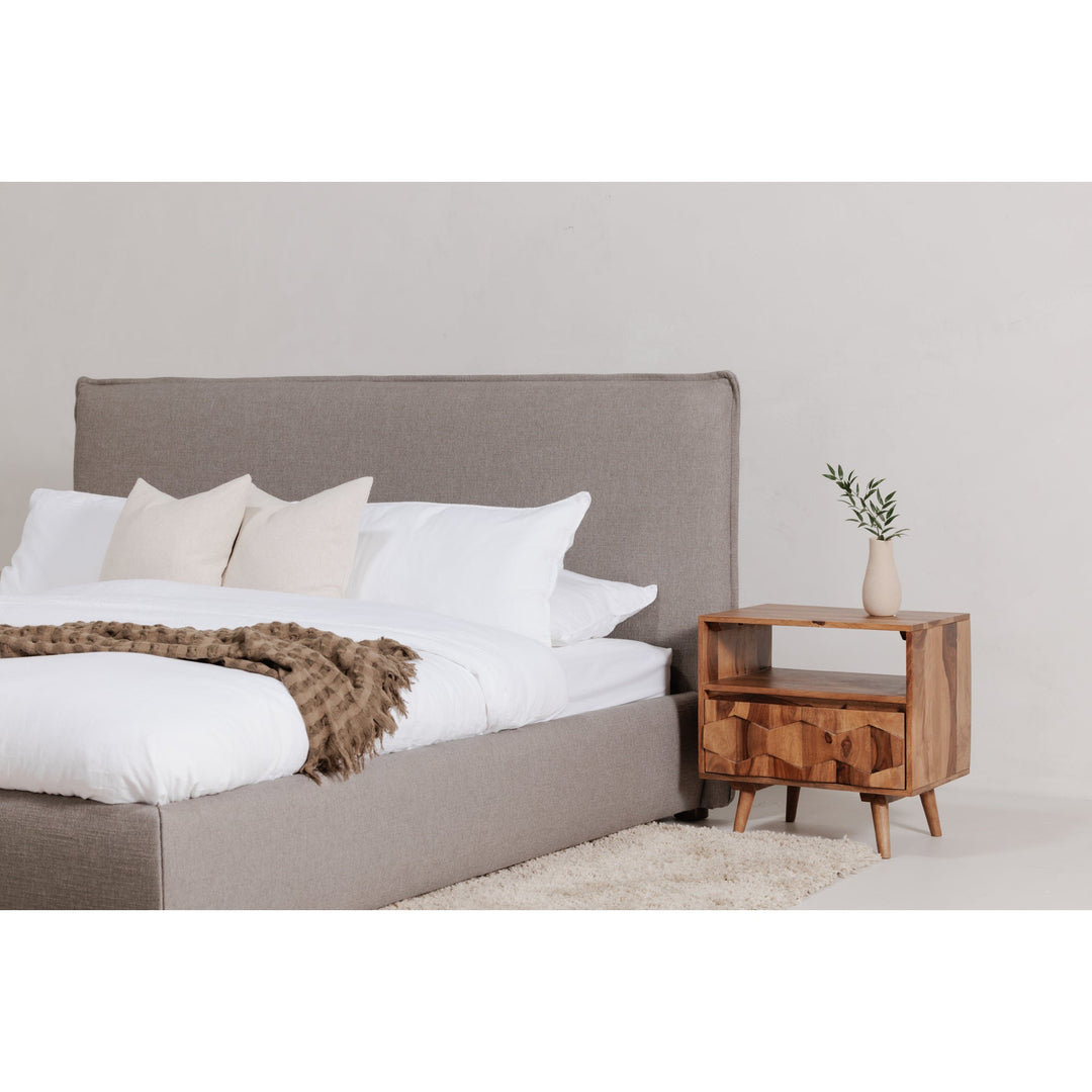 SwayLiving - O2 Nightstand Brown - BZ-1022-24 | SwayLiving