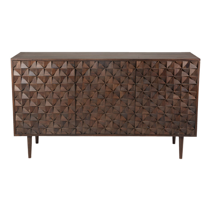 SwayLiving - Pablo 3 Door Sideboard Brown - BZ-1039-03 | SwayLiving