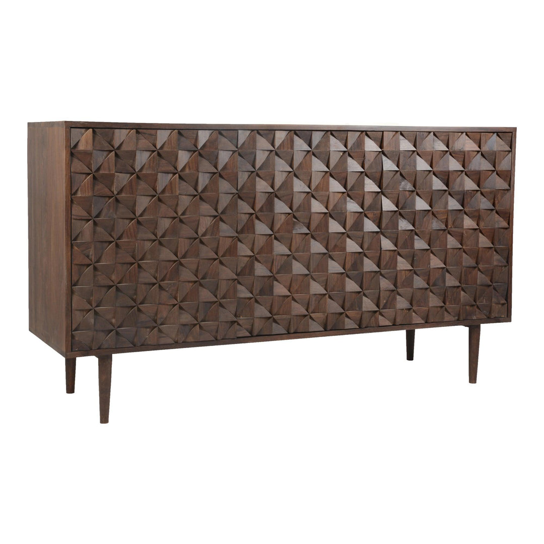 Pablo 3 Door Sideboard Brown - SwayLiving