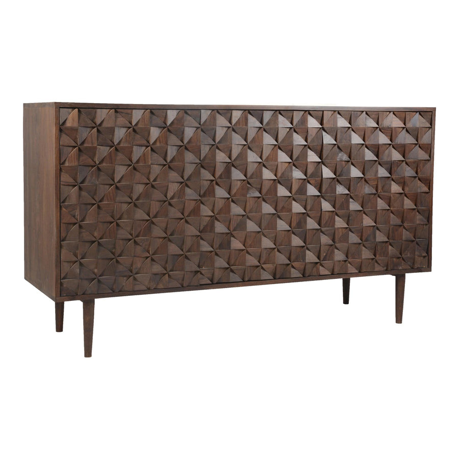 Pablo 3 Door Sideboard Brown - SwayLiving