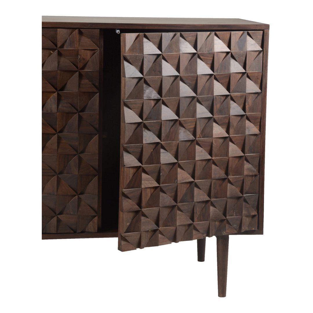 SwayLiving - Pablo 3 Door Sideboard Brown - BZ-1039-03 | SwayLiving