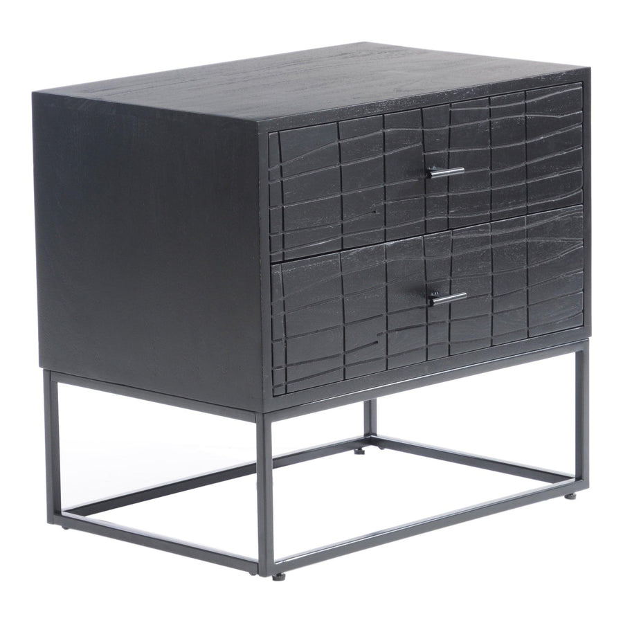 Atelier Nightstand Black - SwayLiving