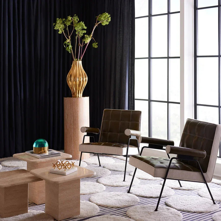 SwayLiving Brussels Pedestal ACCENT TABLES