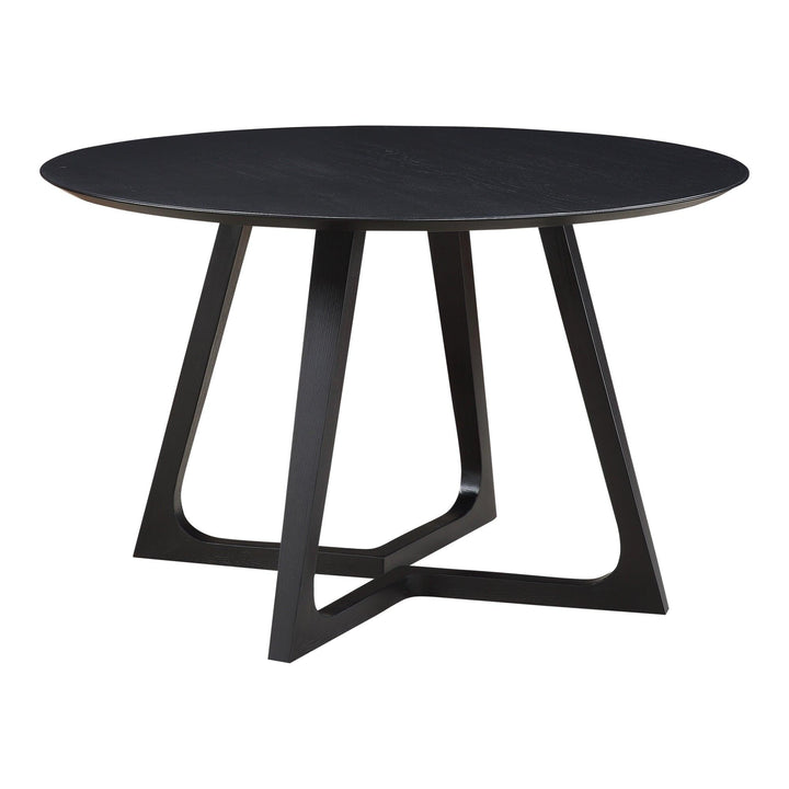 SwayLiving - Godenza Dining Table Round Black Ash - CB-1003-02-0 | SwayLiving