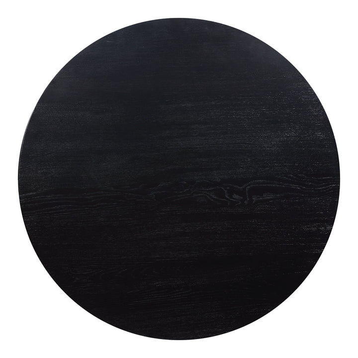 SwayLiving - Godenza Dining Table Round Black Ash - CB-1003-02-0 | SwayLiving