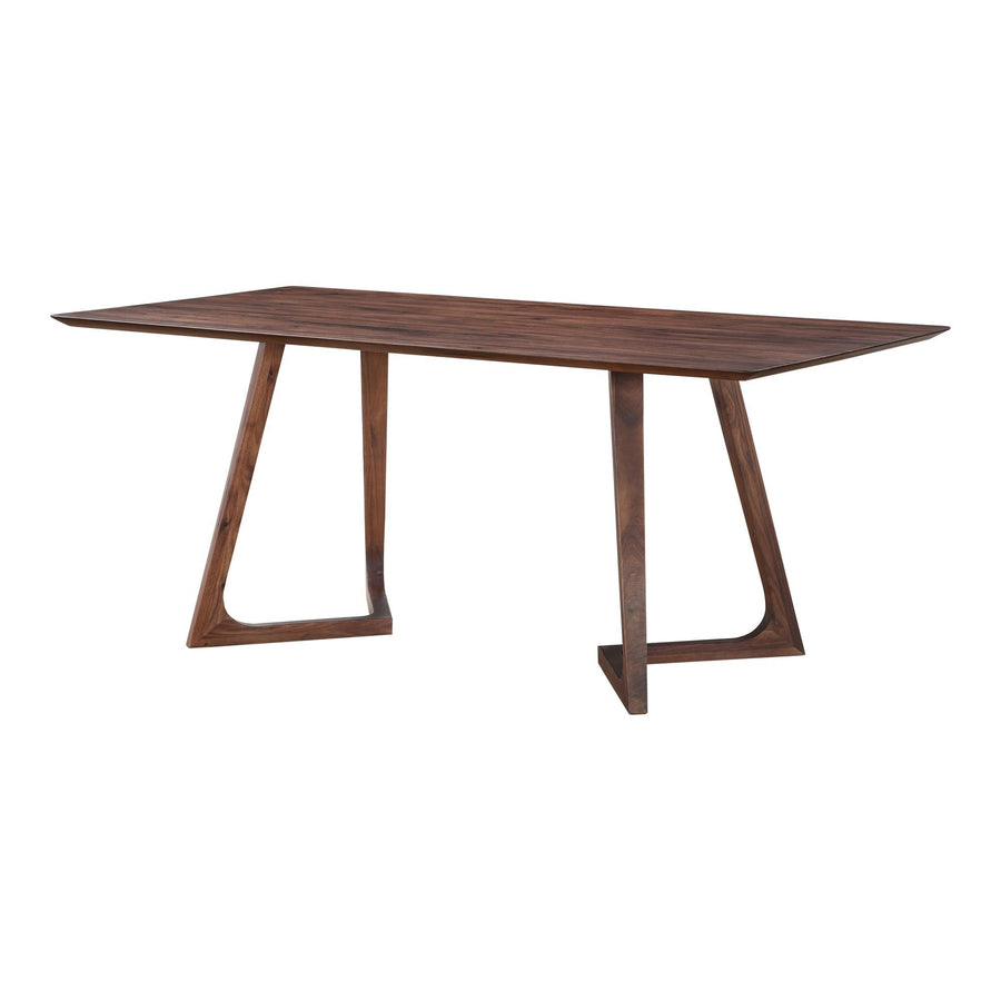 Godenza Dining Table Rectangular Walnut - SwayLiving