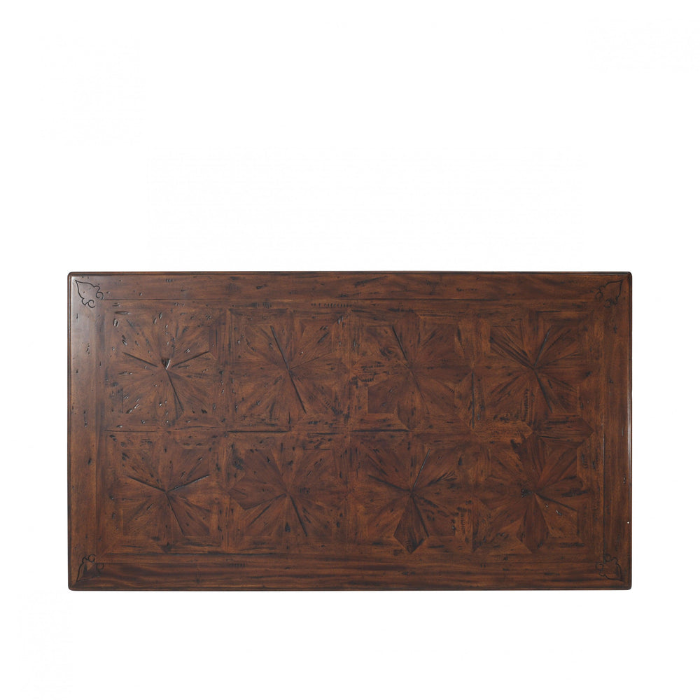SwayLiving The Rustic Parquetry Cocktail Table COFFEE TABLES