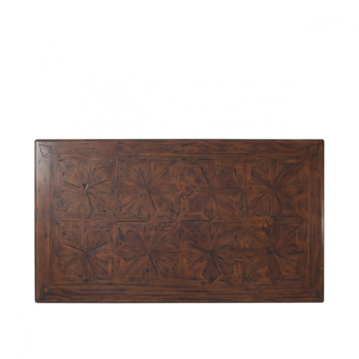 SwayLiving The Rustic Parquetry Cocktail Table COFFEE TABLES