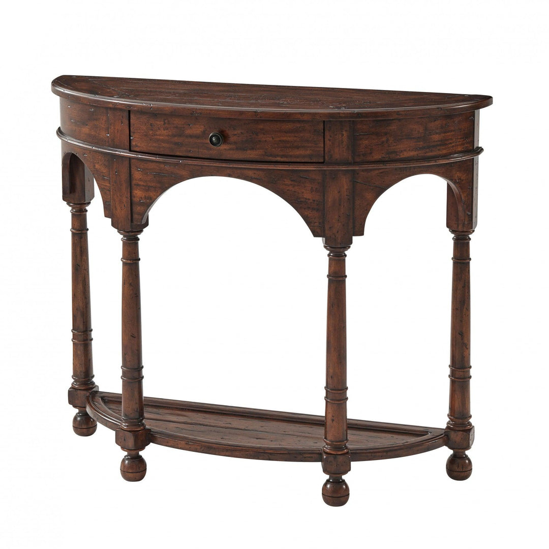 SwayLiving The Bowfront Country Console Table CONSOLE TABLES