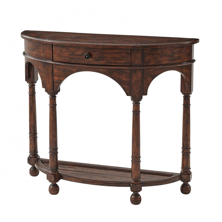SwayLiving The Bowfront Country Console Table CONSOLE TABLES