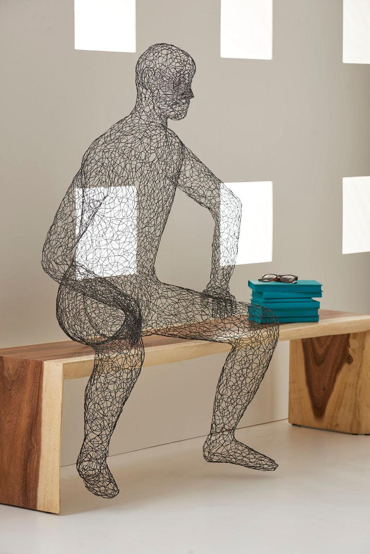 SwayLiving Crazy Wire Lounging Male DECORATIVE OBJECTS