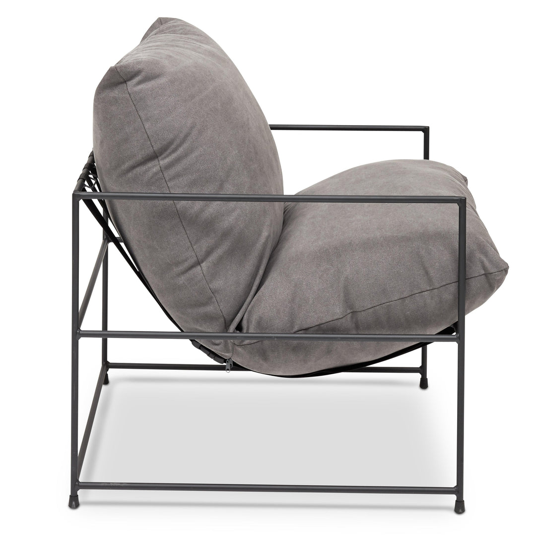 Metro - Trent Accent Chair - Washed Grey