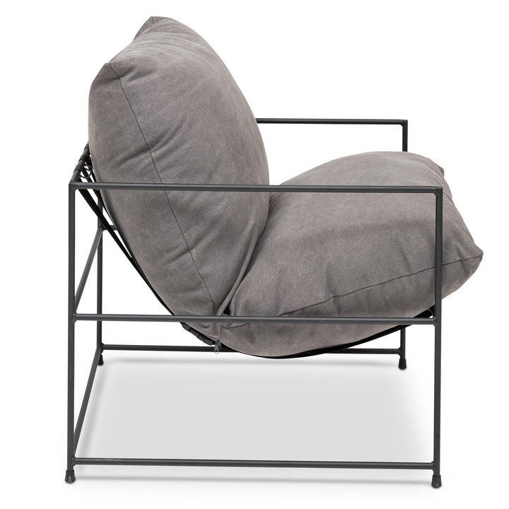 Metro - Trent Accent Chair - Washed Grey