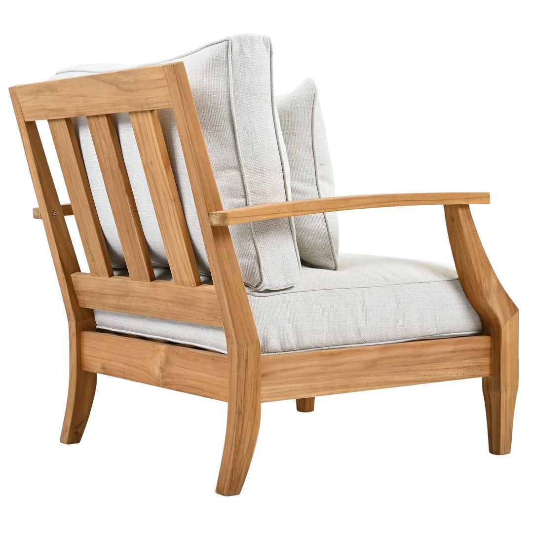White/Natural Teak