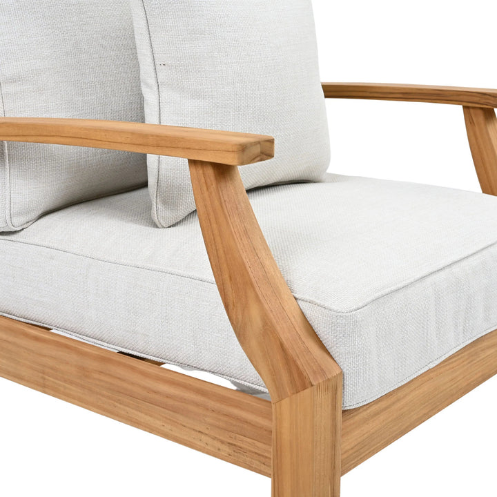 White/Natural Teak