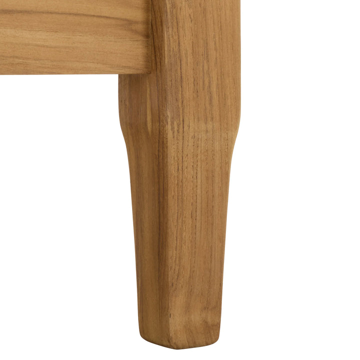 White/Natural Teak