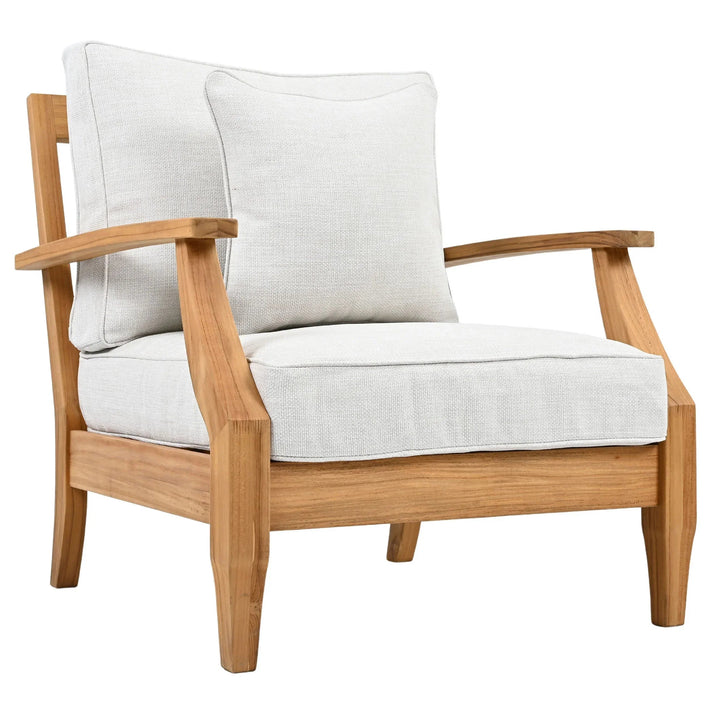 White/Natural Teak