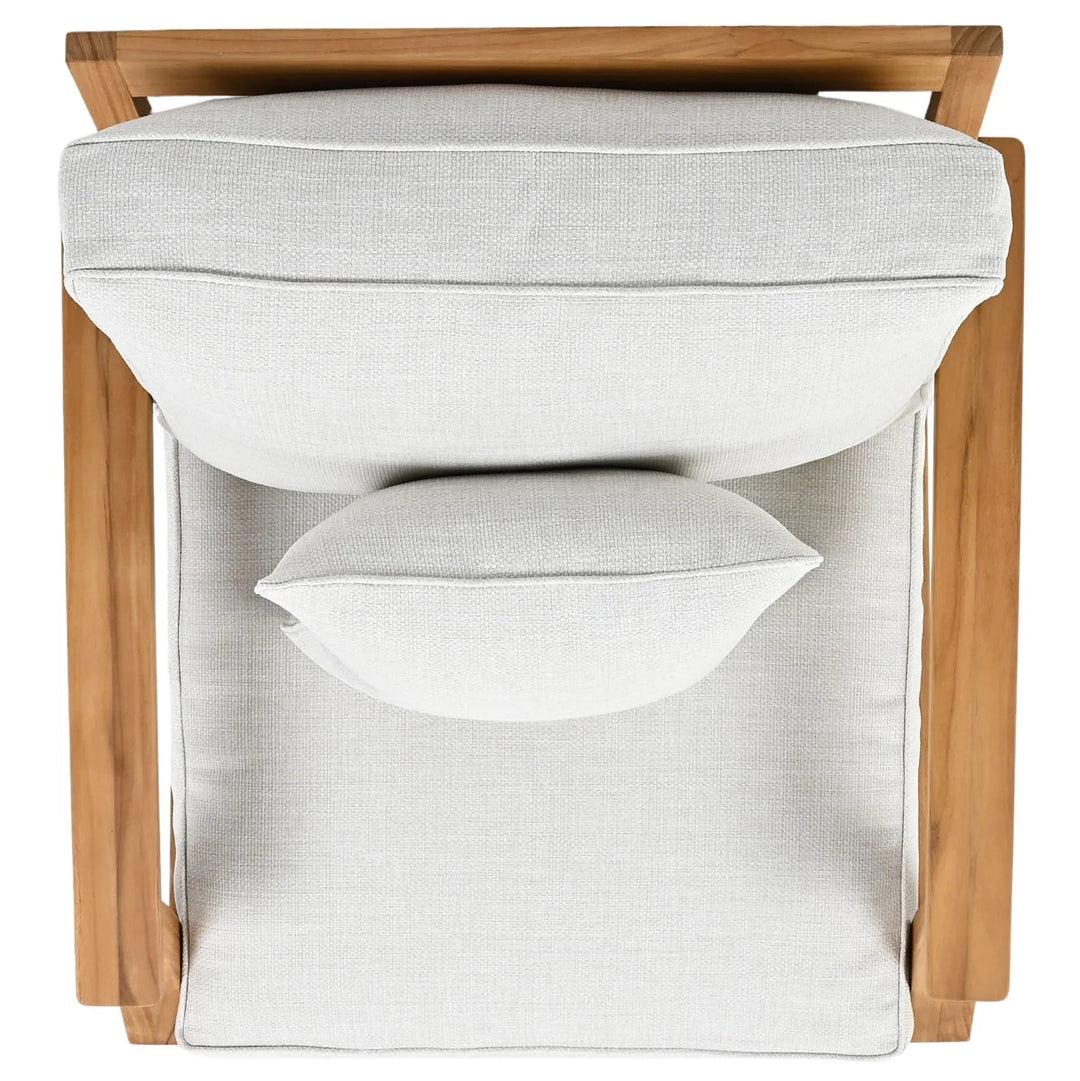 White/Natural Teak