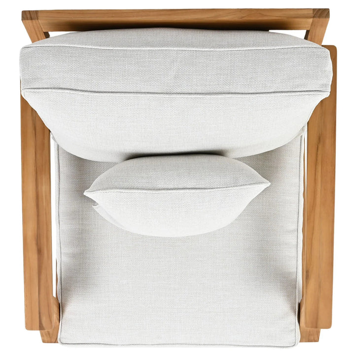 White/Natural Teak