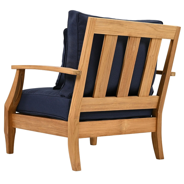 Natural Teak/Navy