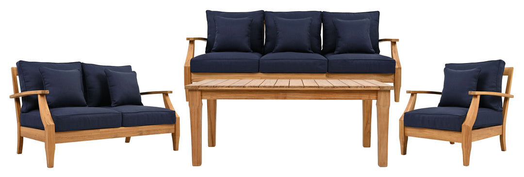 SwayLiving SwayLiving Martinique Teakwood Patio Coffee Table