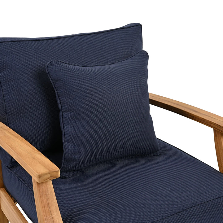 Natural Teak/Navy