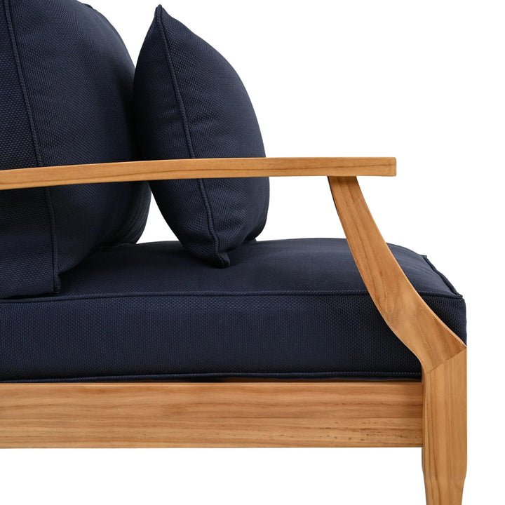 Natural Teak/Navy
