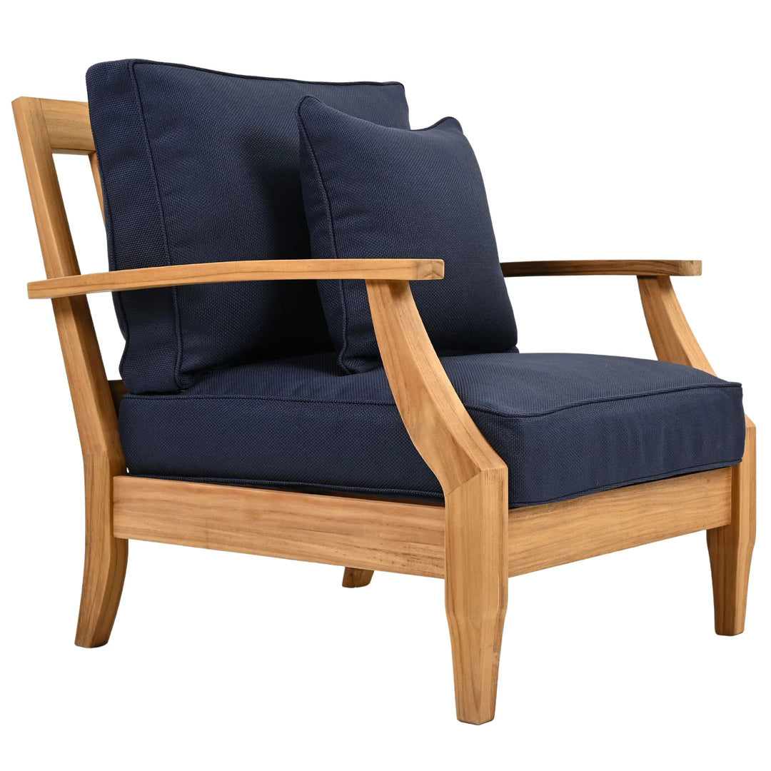 Natural Teak/Navy