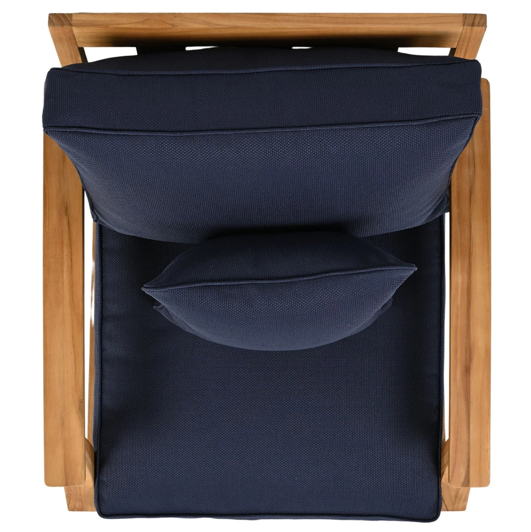 Natural Teak/Navy