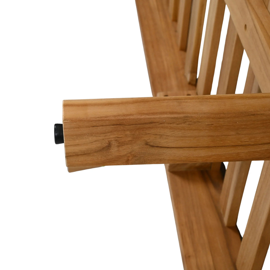 White/Natural Teak